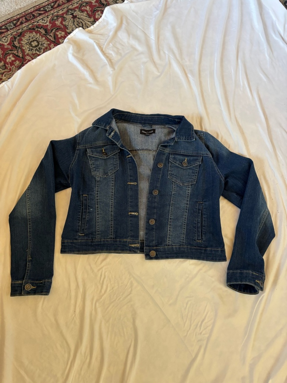 New look Dark blue denim jacket